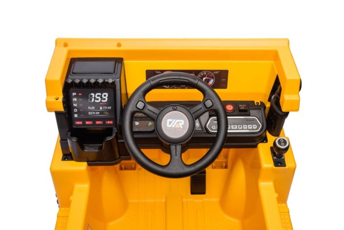 Dětské elektrické auto sklápěč Eljet žlutá, Li-Ion