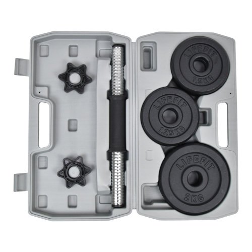 Činkový set LIFEFIT® DUMBBELL SET STEEL HB-03 10kg ABS