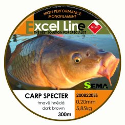 Rybářský vlasec Sema Carp Specter Teflon 300 m 0,28 mm / 9,85 kg