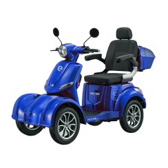 Elektrický čtyřkolový vozík RACCEWAY® STRADA LITE, modrý