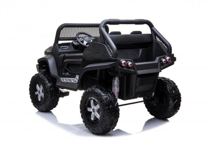 Dětské elektrické auto Mercedes Benz Unimog Truck - černá