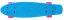 Penny board 22" SULOV® NEON SPEEDWAY sv.modrý-růžový