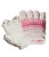 Fitness rukavice LIFEFIT® KNIT, růžovo-bílé