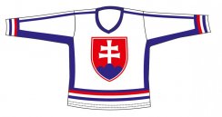 Hokejový dres SR 6, bílý