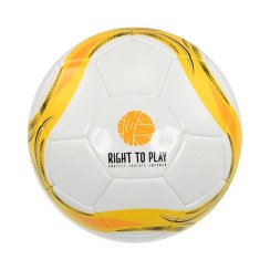 Fotbalový míč RTP vel.5, žluto-bílý