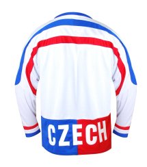 Hokejový dres ČR 7, bílý