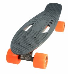 Penny board 22" CITY šedo-oranžový