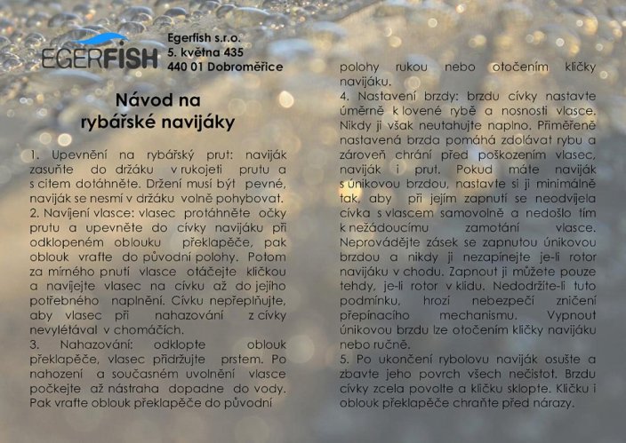 Rybářský naviják Sema® Therapy RD1040