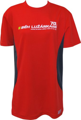 Pánské  běžecké triko SULOV® RUNFIT, červené - Oblečení velikost: XL, Výrobce: Rulyt s.r.o, 5.května 435, 440 01 Dobroměřice, e-mail: info@rulyt.cz