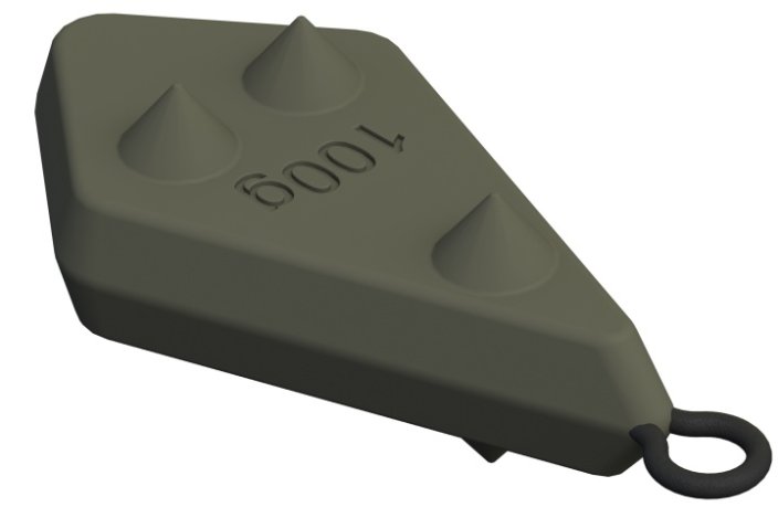 Rybářské olovo Suretti Drak s očkem 70 g