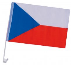 Vlajka na auto ČR