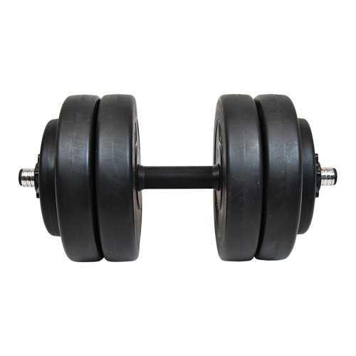 Činka nakládací LIFEFIT® jednoruční 23 kg, vinyl-cement, 30mm tyč/6x kotouč