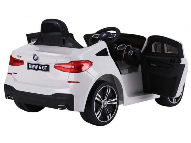 Dětské elektrické auto BMW 6GT bílá