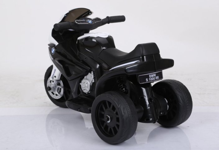 Dětská elektrická trojkolka BMW S1000 RR černá/black