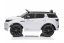 Dětské elektrické auto Land Rover Discovery Sport bílá/white