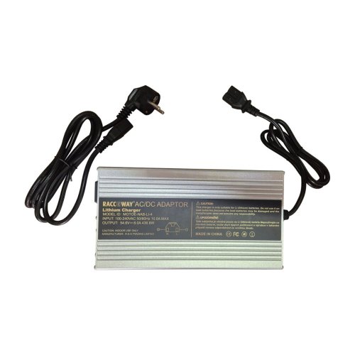 Nabíječka na lithiové baterie RACCEWAY®, 48V (54.6V) 8A-13S