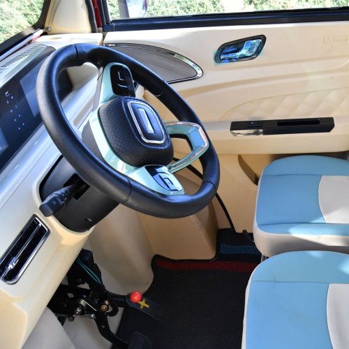 Elektrická pracovní čtyřkolka RACCEWAY® HIPPO, modrá