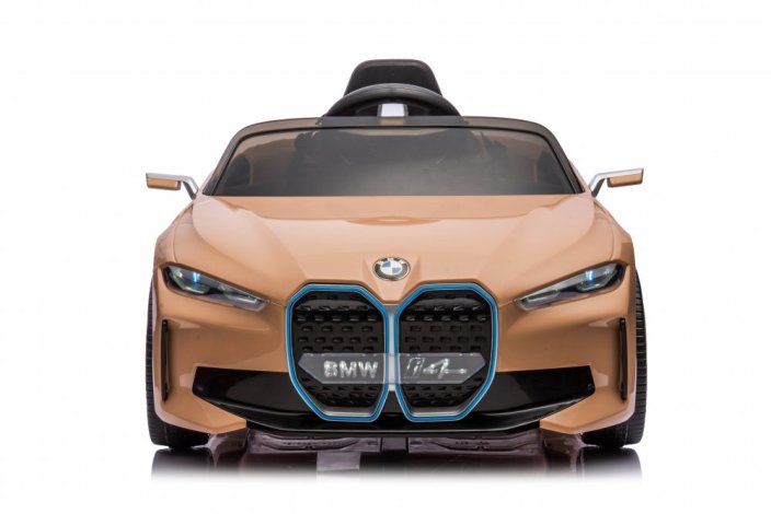 Dětské elektrické auto BMW i4 žlutá/yellow