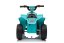 Dětská elektrická čtyřkolka Eljet X01 modrá/blue