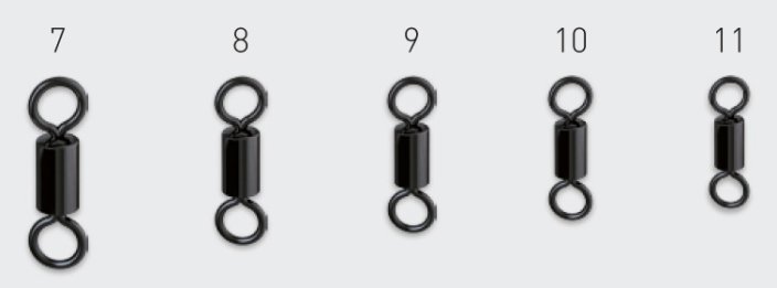 Rybářská bižuterie Suretti Obratlík Rolling Long vel. 9