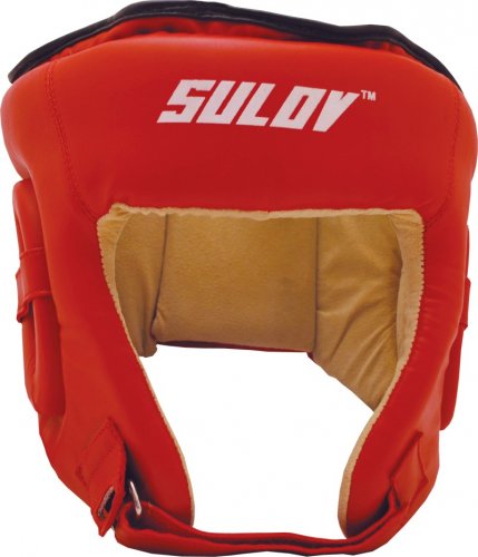 Chránič hlavy otevřený SULOV® DX, červený - Box velikost: M