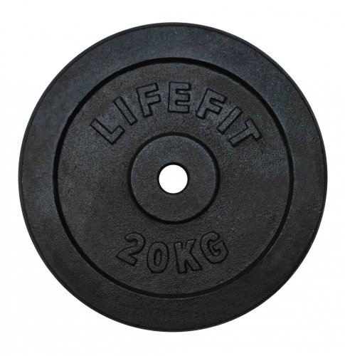 Kotouč LIFEFIT® 20kg, kovový, pro 30mm tyč
