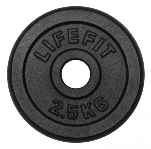 Kotouč LIFEFIT® 2,5kg, kovový, pro 30mm tyč