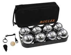 Petanque kovový 8ks, v tašce