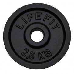 Kotouč LIFEFIT® 2,5kg, kovový, pro 30mm tyč