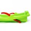 Plastové boby SULOV® KAROL, zelené s brzdou