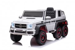 Dětské elektrické auto Mercedes G63 - 6 kol bílá/white