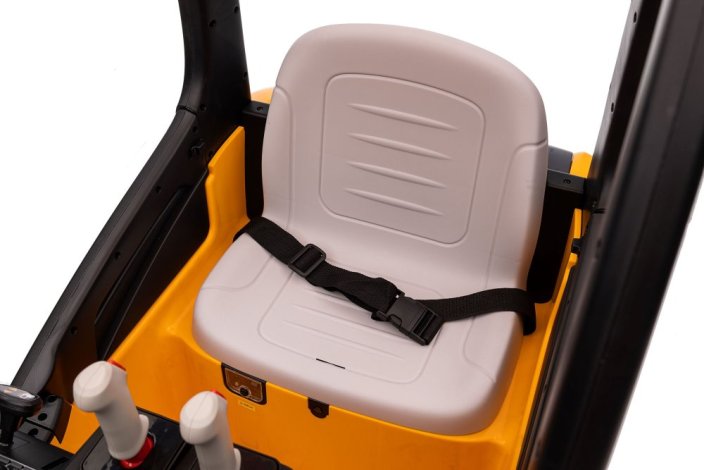 Dětský elektrický vysokozdvižný vozík PROFI Eljet žlutá, Li-Ion