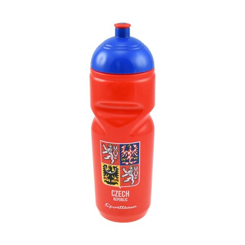 Láhev SPORTTEAM, 600ml ČR, červená