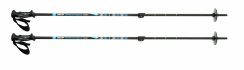 Sjezdové skládací hole SULOV® TELESCOPIC SENIOR, vel. 100-145cm, modré