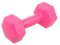 Vinylová činka LIFEFIT® 1 x 1 kg, růžová