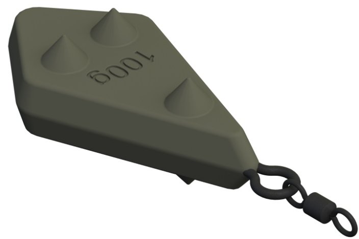 Rybářské olovo Suretti Drak s očkem a obratlíkem 200 g