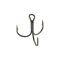 Rybářský háček Fudo Hooks® Treble, vel. 4 (bal.7 ks)