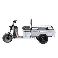 Nákladní tříkolový vozík RACCEWAY® START, stříbrný