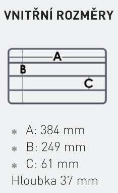 Rybářská krabička, box nebo kufr Versus VS 3045 černý