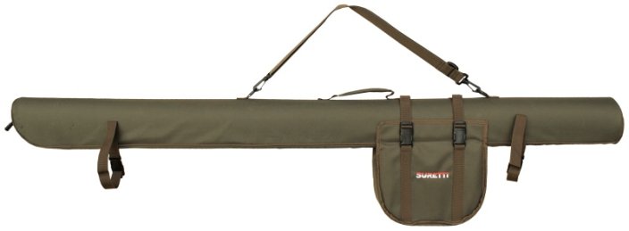 Rybářský obal, taška nebo batoh Suretti Tubus na prut s kapsou 132 cm