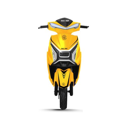 Elektroskútr RACCEWAY® CITY 45, s ŘP, žlutý