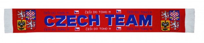 Šála pletená ČR 4