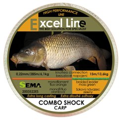 Rybářský vlasec Sema Combo Shock Carp 300 m 0,28 mm