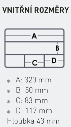 Rybářská krabička, box nebo kufr Versus VS 3040