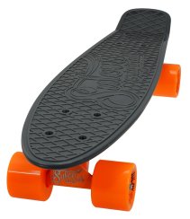 Penny board 22" SULOV® RETRO VENICE šedo-oranžový