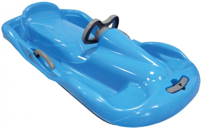 Bob plastový s volantem SULOV® FUN, modrý