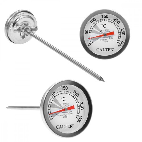 Teploměr do udírny CALTER®, 16x5 cm
