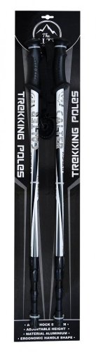 Trekingové hole CALTER® KOHALA, 3-dílné, pár, bílé