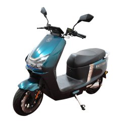 Elektroskútr RACCEWAY® RC80, modro-zelený