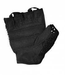 Fitness rukavice LIFEFIT® KNIT, černo-bílé
